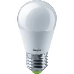 Лампа светодиодная Navigator NLL-G45-8.5-230-4K-E27 8,5Вт, 176-264В, 4000К, 680лм, E27, 47х88мм, шар, матовая (61337)