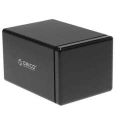 Док-станция Orico NS500U3-EU-BK-BP-RU для 3,5" HDD, USB 3.0 - SATA3, 5 слотов, черный