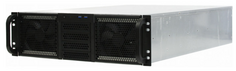Корпус серверный 3U Procase RE306-D0H14-A-45 0x5.25+14HDD,черный,без блока питания(PS/2,mini-redundant,2U-redundant),глубина 450мм,MB ATX 12"x9.6",4sl