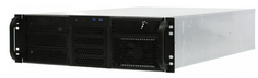 Корпус серверный 3U Procase RE306-D4H7-FC8-55 4x5.25+7HDD,черный,без блока питания(2U,2U-redundant),глубина 550мм,MB CEB 12"x10.5",8slot,панель вентил