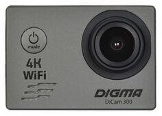 Экшн-камера Digma DiCam 300 DC300 серая