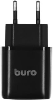 Зарядное устройство сетевое Buro BUWG1 3A QC универсальное черный
