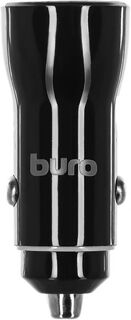Зарядное устройство автомобильное Buro BUCN1 3A, PD+QC, универсальное, черный