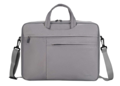 Сумка для ноутбука Lamark L235 Light Grey 15.6", полиэстер, светло-серая