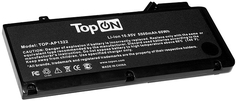 Аккумулятор для ноутбука Apple MacBook TopOn TOP-AP1322 к серии Pro 13.3" 10.95V 5500mAh 60Wh, усиленный. PN: A1322, A1278.