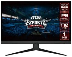 Монитор 23,6" MSI G24C6P E2 9S6-3BA04T-075 1920x1080, 16:9, VA, 180Hz, 1ms, 250cd, 178гр/178гр, HAS, HDMI, DP, FreeSync Premium, черный