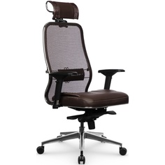 Кресло офисное Metta Samurai SL-3.041 MPES Цвет: Темно-коричневый. Метта