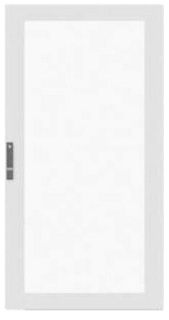 Дверь одностворчатая с ударопрочным стеклом DKC R5CPTE1280 для шкафов DAE/CQE 1200 x 800 мм, RAL7035, "RAM block"