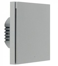 Выключатель Aqara WS-EUK03GR умный H1 EU 1-нокл. с нейтралью, серый
