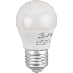 Лампа светодиодная ЭРА Б0030024 ECO LED P45-8W-827-E27 (диод, шар, 8Вт, тепл, E27) ERA