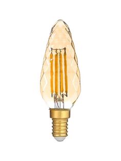 Лампа светодиодная HIPER HL-2214 декоративная 4W 480Lm E14 6500K gold