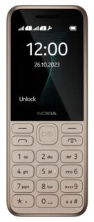 Мобильный телефон Nokia 130 TA-1576 DS EAC светло-золотистый моноблок 2.4" 240x320 Series 30+ 0.3Mpix GSM900/1800 MP3