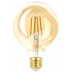 Лампа светодиодная ЭРА Б0047662 F-LED G95-7W-824-E27 gold ERA