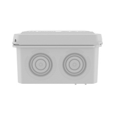 Коробка распределительная DKC 53770 с кабельными вводами (8+2, д.20/20 мм), IP55, 70х70х40мм, "Express"