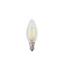 Лампа светодиодная ЭРА Б0046985 F-LED B35-11w-827-E14 (филамент, свеча, 11Вт, тепл, E14) ERA