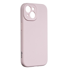 Чехол-накладка Synora Silicon MagCase для iPhone 15, силикон, светло-розовый