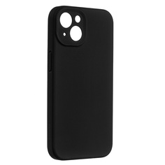 Чехол-накладка Synora Silicon MagCase для iPhone 15, силикон, черный