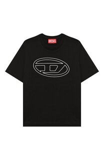 Хлопковая футболка Diesel