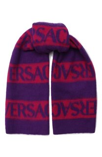 Шерстяной шарф Versace
