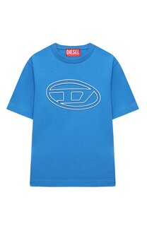 Хлопковая футболка Diesel