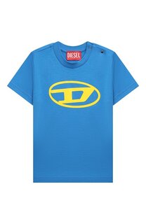 Хлопковая футболка Diesel