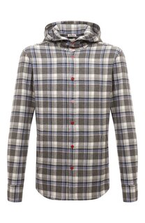 Хлопковая рубашка Kiton