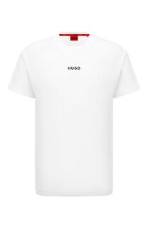 Хлопковая футболка HUGO Boss