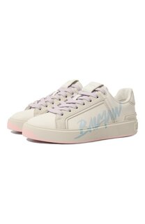 Кожаные кеды B-Court Balmain