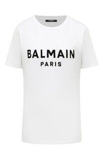 Хлопковая футболка Balmain