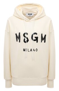 Хлопковое худи MSGM