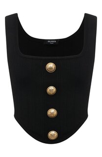 Топ из вискозы Balmain