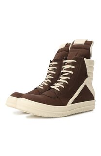 Кожаные ботинки Luxor Geobasket Rick Owens