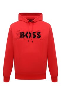 Хлопковое худи BOSS