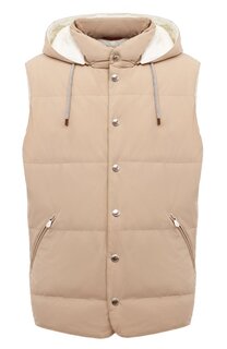 Пуховый жилет Brunello Cucinelli