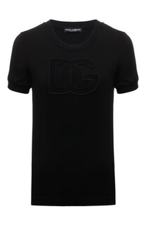 Хлопковая футболка Dolce & Gabbana