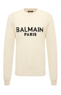 Шерстяной свитер Balmain