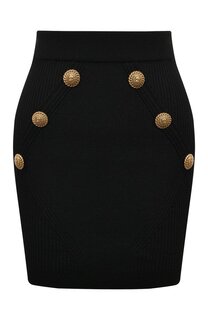 Юбка из вискозы Balmain