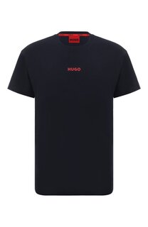 Хлопковая футболка HUGO Boss