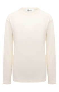 Лонгслив из хлопка и кашемира Jil Sander