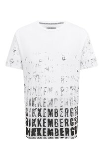 Хлопковая футболка Dirk Bikkembergs