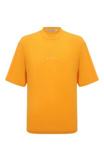Хлопковая футболка Marni