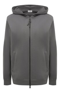 Хлопковая толстовка Brunello Cucinelli