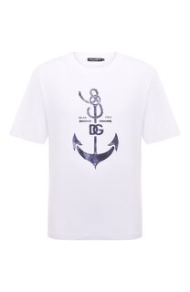 Хлопковая футболка Dolce & Gabbana