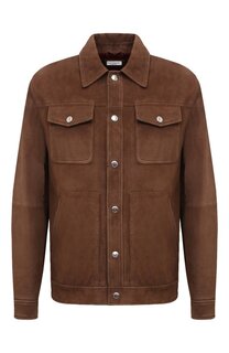 Замшевая куртка Brunello Cucinelli