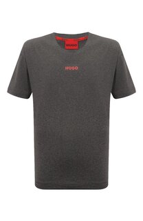 Хлопковая футболка HUGO Boss