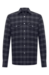 Хлопковая рубашка Stefano Ricci