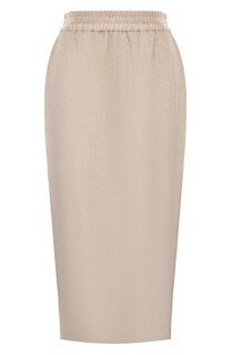 Юбка из вискозы Brunello Cucinelli