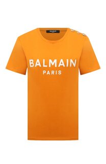 Хлопковая футболка Balmain