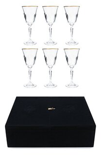 Набор из шести бокалов для вина Aurora Faberge