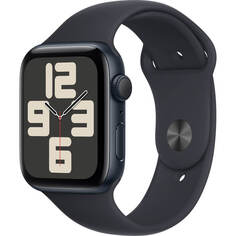Смарт-часы Apple Watch SE 44 мм 2023 тёмная ночь, S/M спортивный ремешок